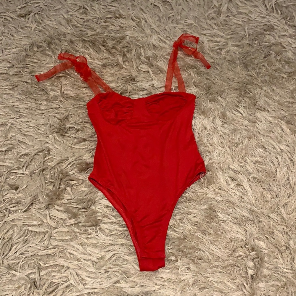 PRINCESS POLLY ❤️RED❤️ BODYSUIT